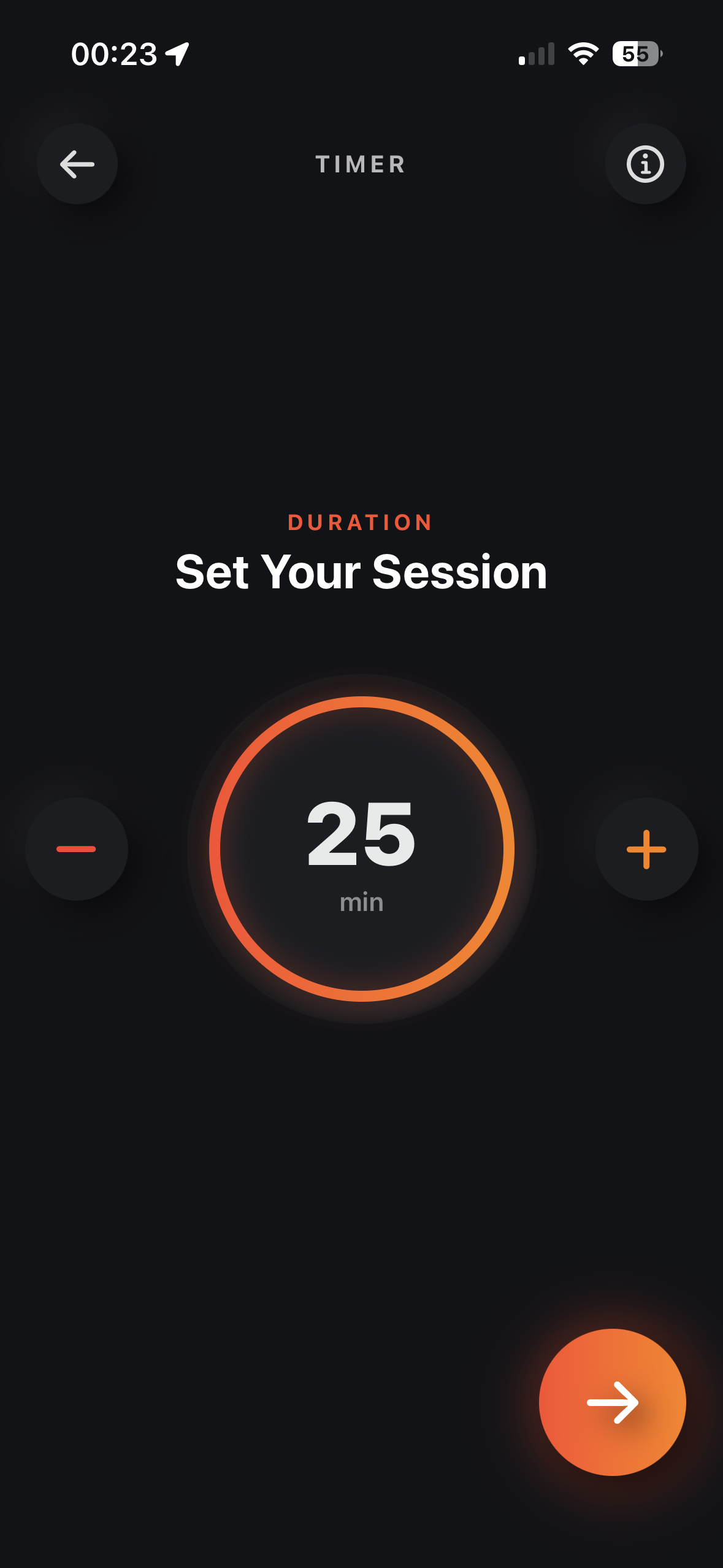 Duration Picker
